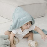 Organic Baby Hooded Towel - Willow (Out of Stock)
